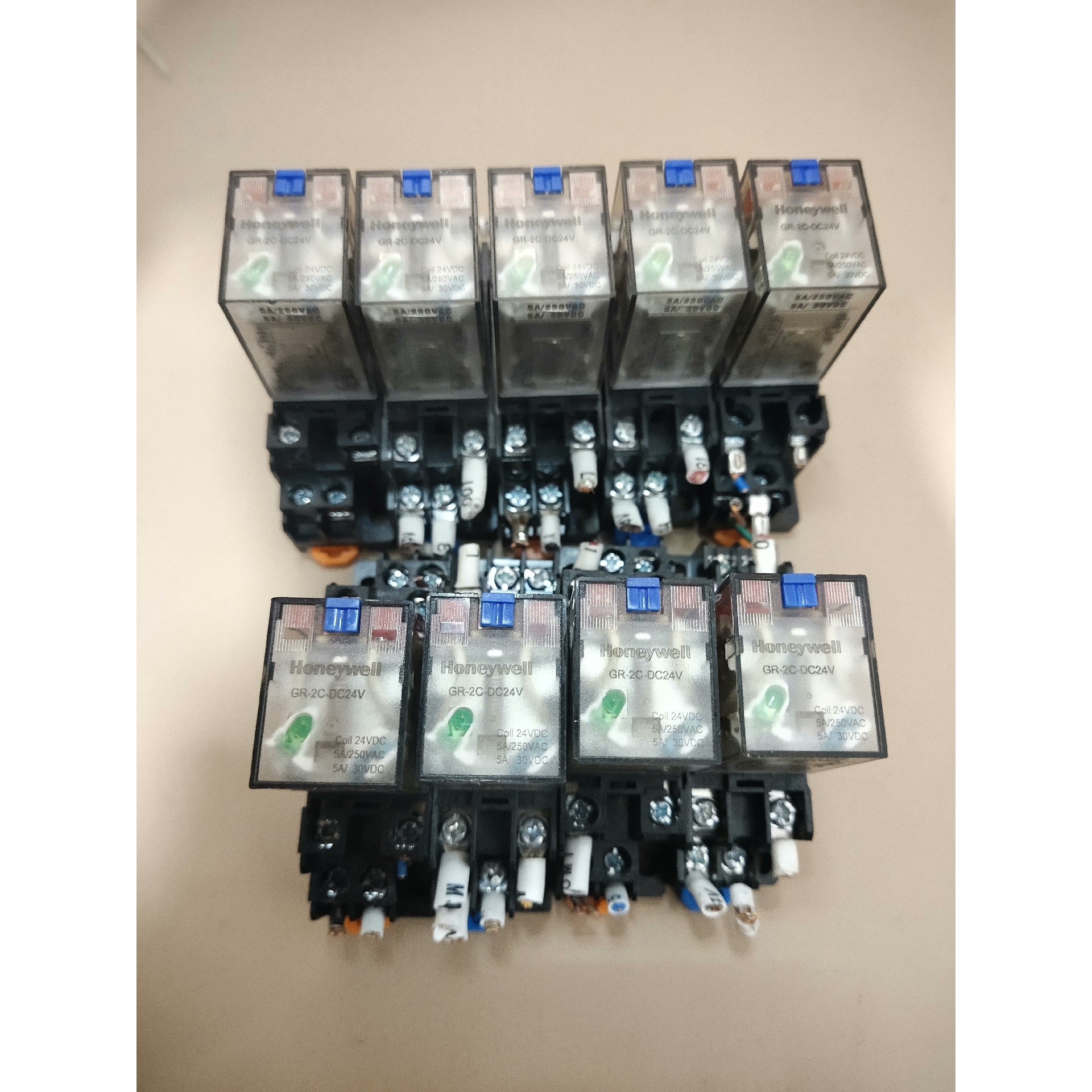 【议价】8脚24v霍尼韦尔gr-2c-dc24v中间继电器,小8脚5