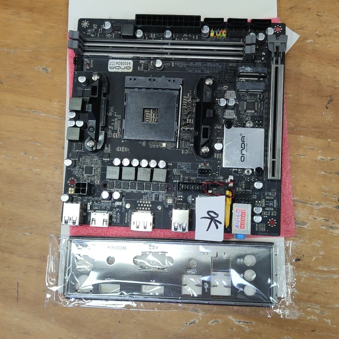 【议价产品】9新昂达A520SD4-itx主板1片,支持3/4/5代AM询价