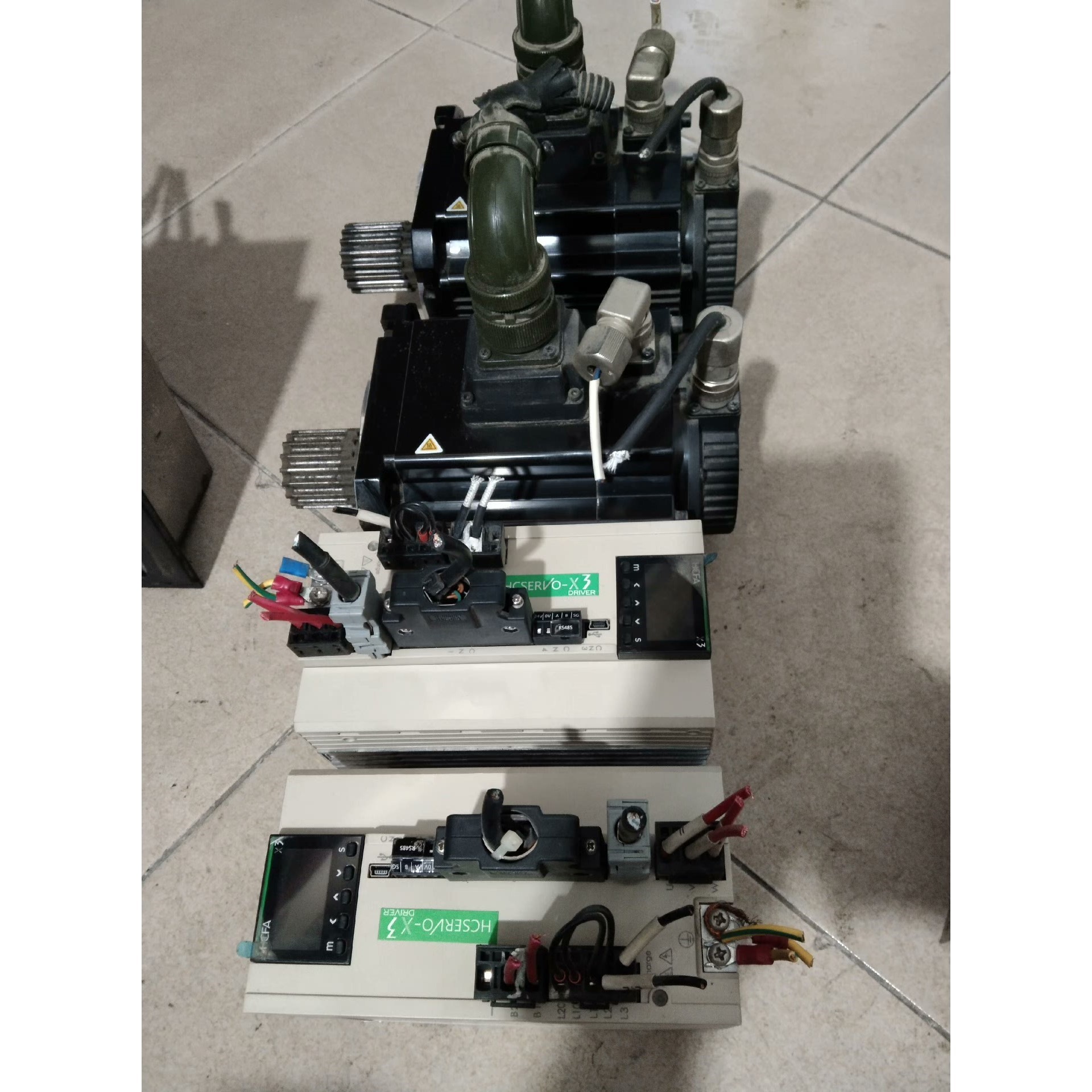 【议价产品】拆机禾川伺服电机,伺服SV-X3DA150A-A.电机,SV询价