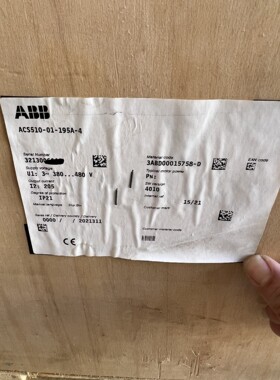 【议价】ABB变频器 ACS510-01-195A-4全新ACS51