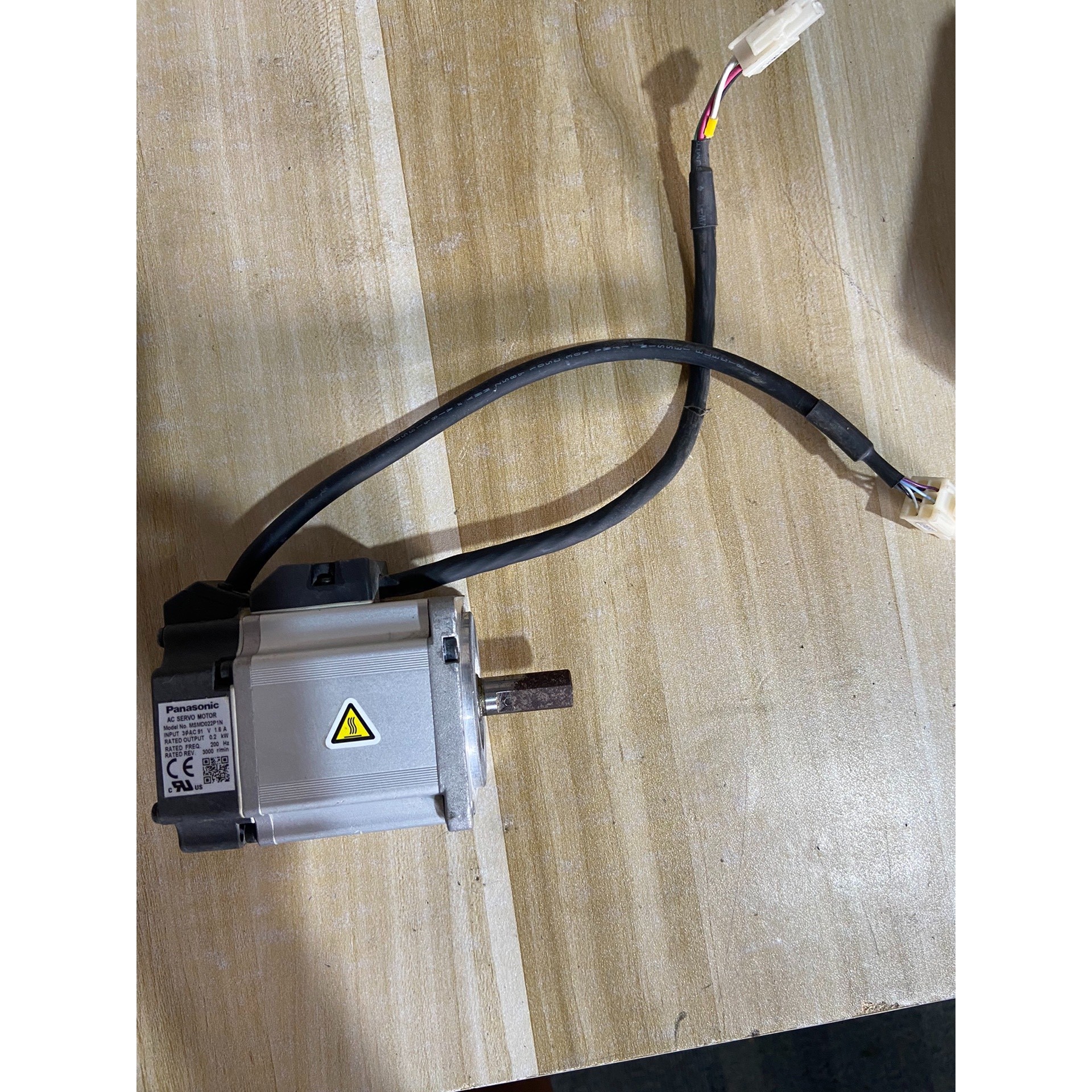 【议价】松下200w伺服电机MSMD022P1N.