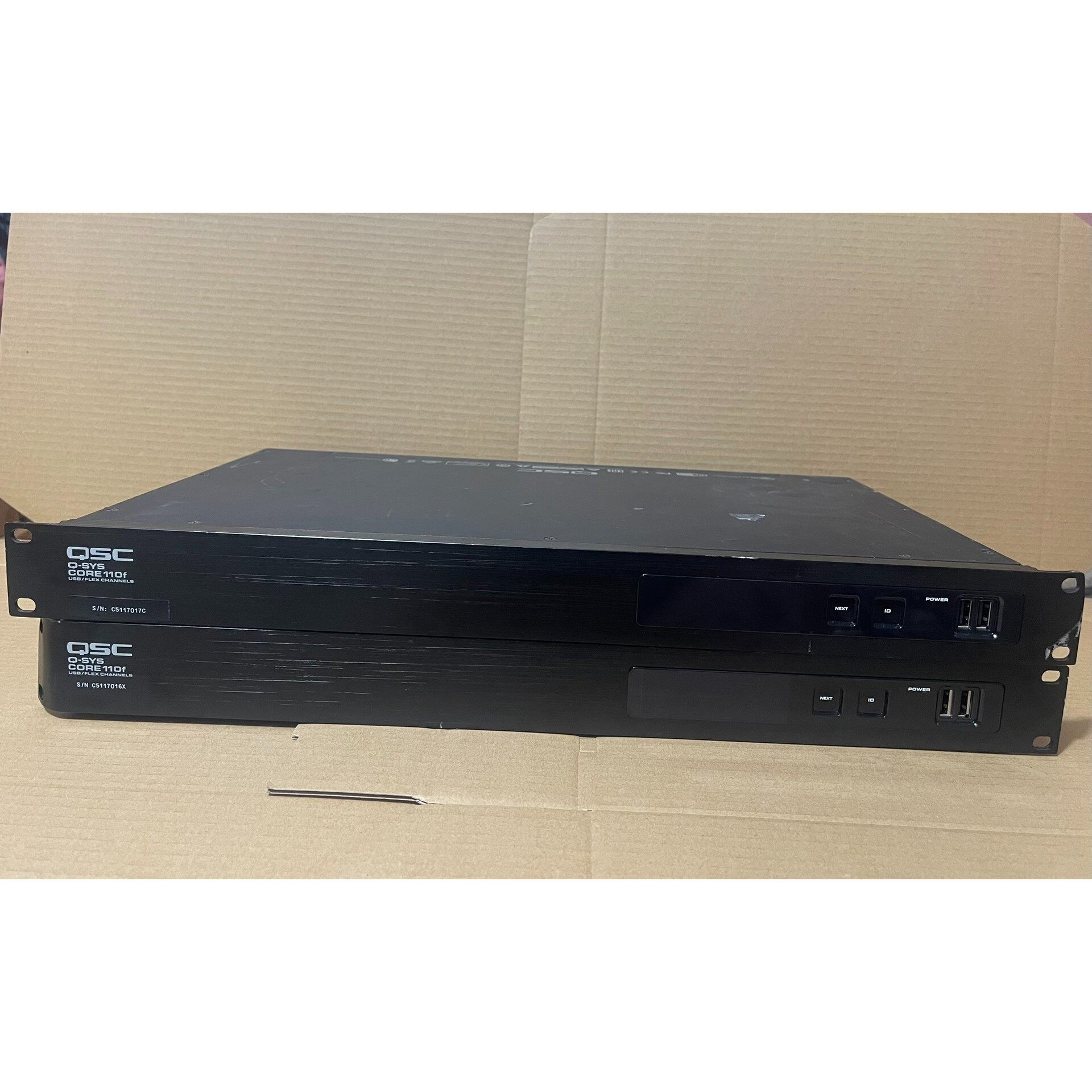 【议价产品】QSC Core 110f 音频处理器 两台询价