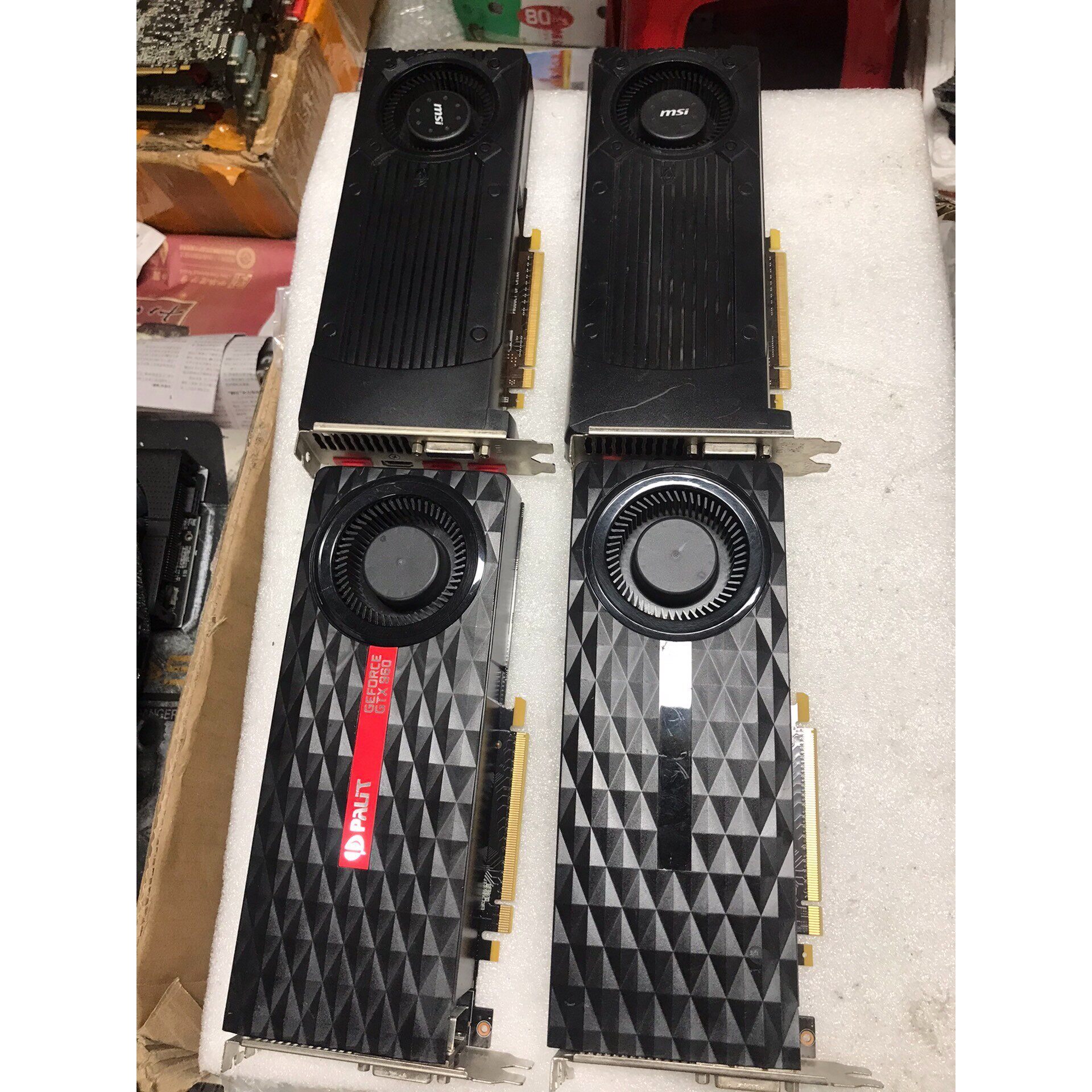 【议价产品】微星、公版涡轮GTX960 2G,成色如图,6P供电,共4片询
