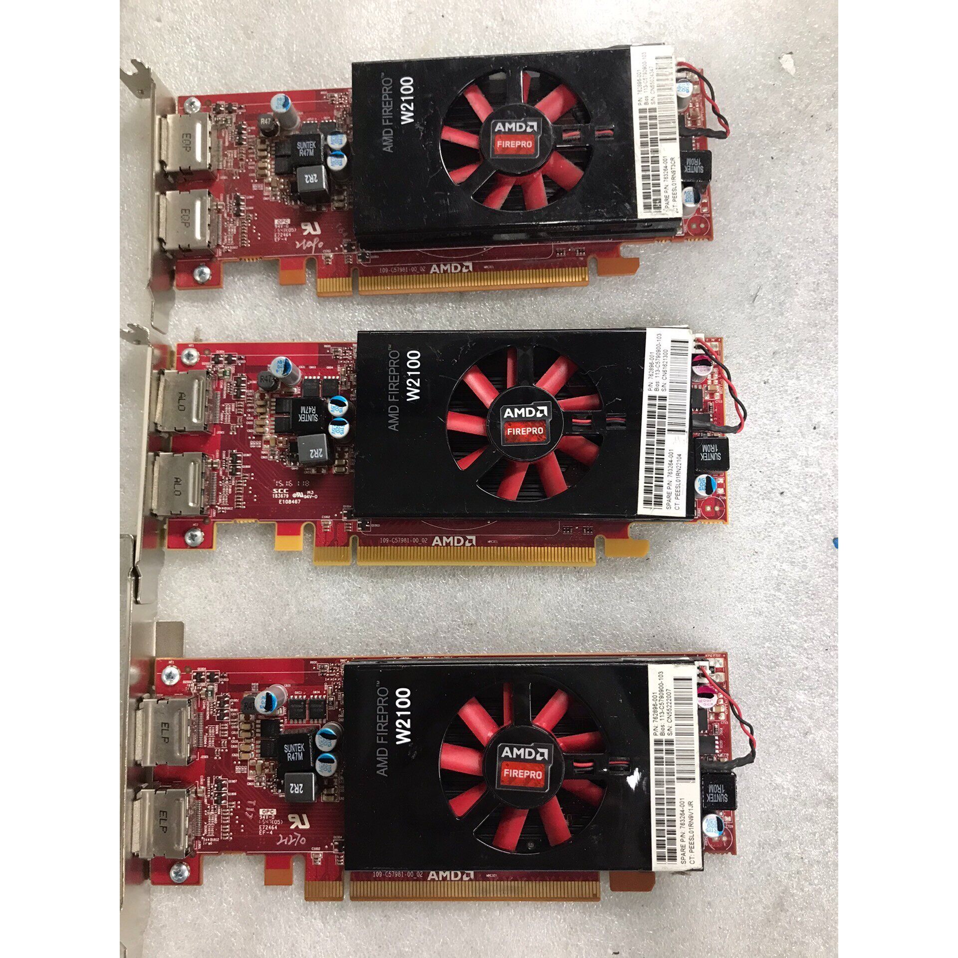 【议价产品】AMD 惠普拆机W2100 2G,双DP口.做图,3D渲染,询价