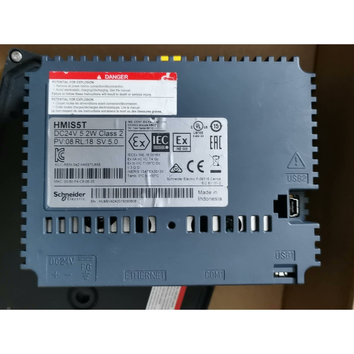 【议价产品】施耐德屏,HMIS85,HMIS5T功能完好询价