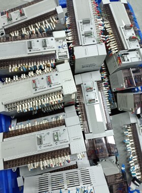 (议价产品)拆机维控PLC扩展模块 LX3-2424MT4H-A LX3