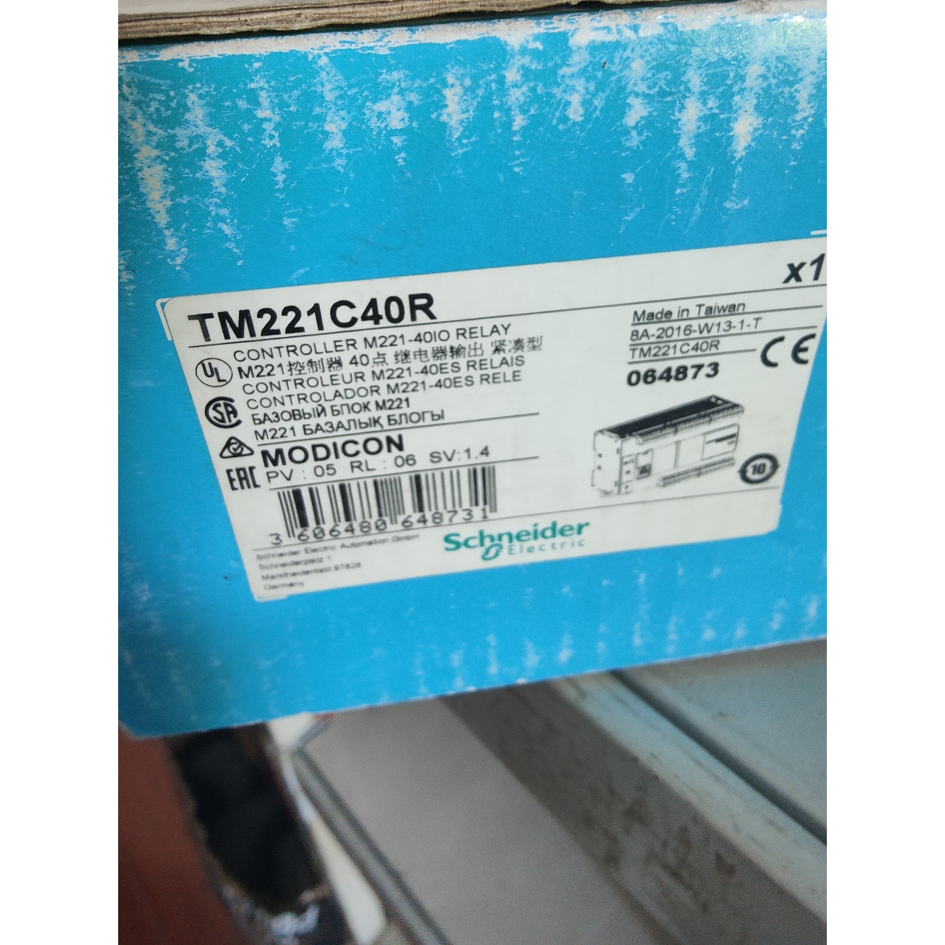 【议价产品】施耐德PLC 全新原装正品TM221C40R询价