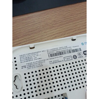 【议价产品】ZTE/中兴F663NV3A GPON无线千兆光猫光纤猫询价