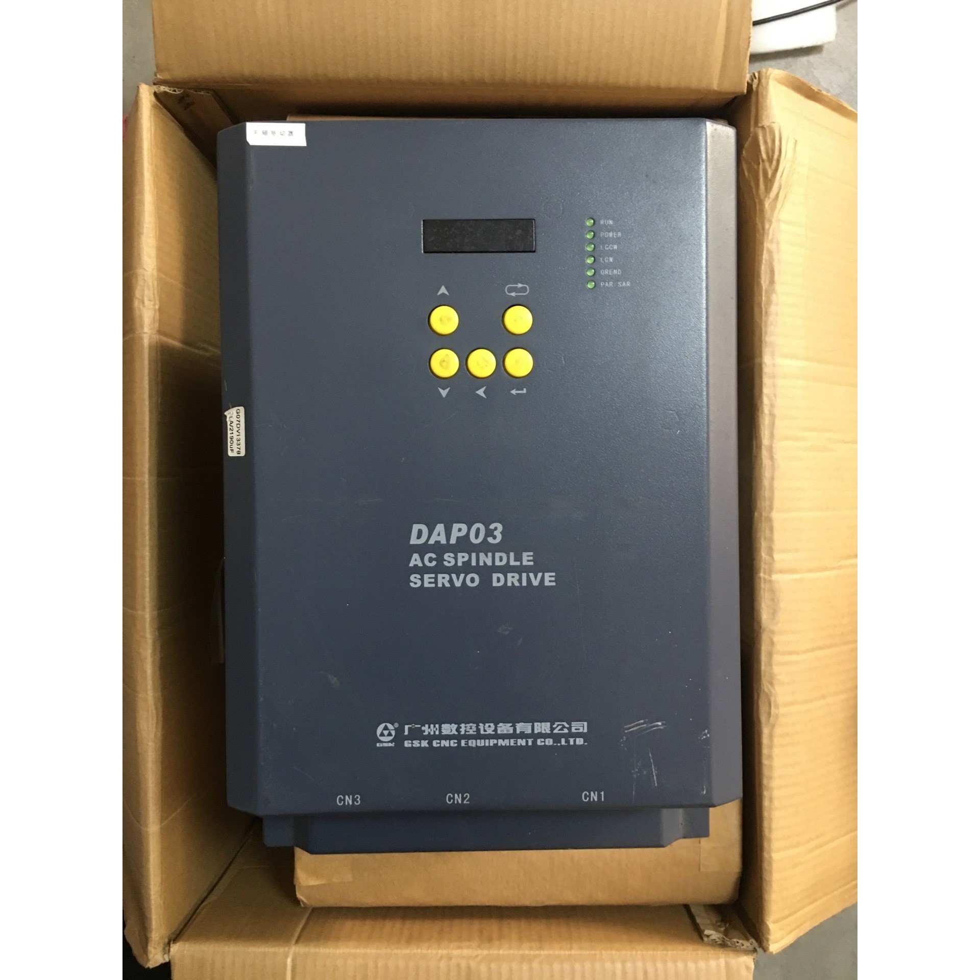 【议价产品】广数主轴伺服驱动DAP03-110,二手拆机,实物实拍,还剩
