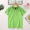 High end combed pure cotton green