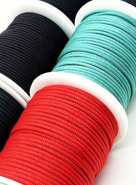 40米2mm圆玉线项链绳吊坠绳珠宝编绳线DIY配件文玩手串耐磨玉线