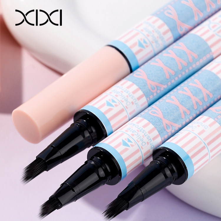 野生感水眉笔自然不易晕染