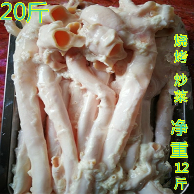 冷冻猪心管冰鲜猪黄喉生猪黄喉超脆猪喉管优质黄喉心管烧烤包邮
