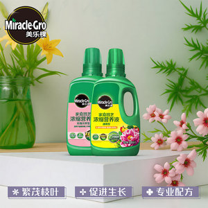 美乐棵浓缩营养液家用植物盆栽花肥土培龟背竹种球通用型复合肥料