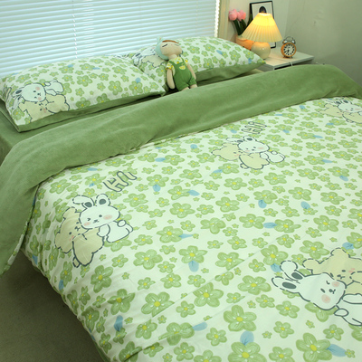 加绒被套懂姑娘绒舒适棉