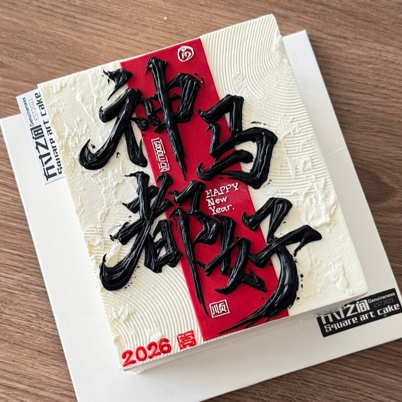 网红2026神马都好蛋糕装饰什么都好蛋糕甜品烘焙亚克力插件装扮