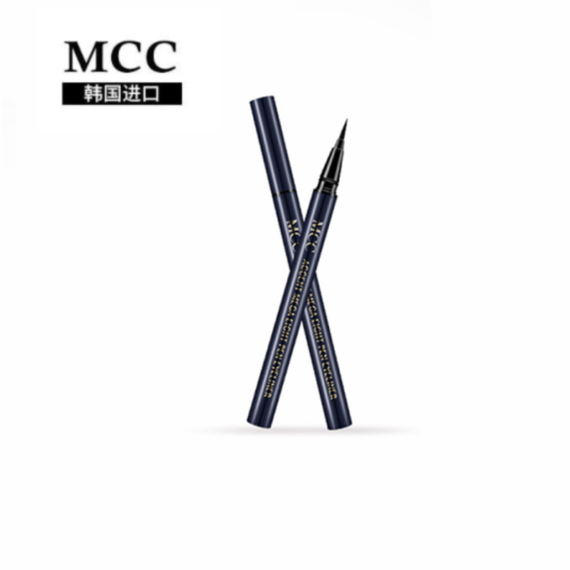 韩国进口MCC彩妆魅佳炫黑防水眼线