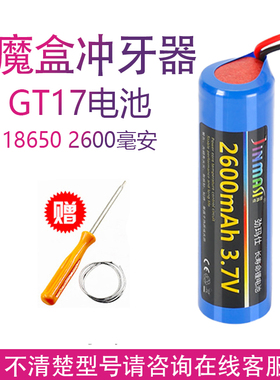适用西门子洁碧waterpik冲牙器小磨盒GT17 WF-12W配件充电电池