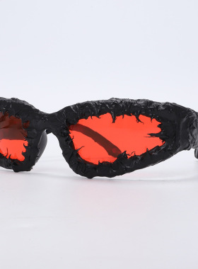 欧美个性男女太阳镜街头墨镜哥特