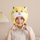 可爱卡通豹子头套帽子搞怪六一儿童节头饰男女童创意拍照表演道具