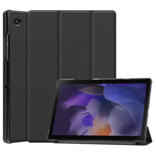 适用三星Tab A8 10.5 X200三折平板皮套X205 S8 S7支架休眠保护套