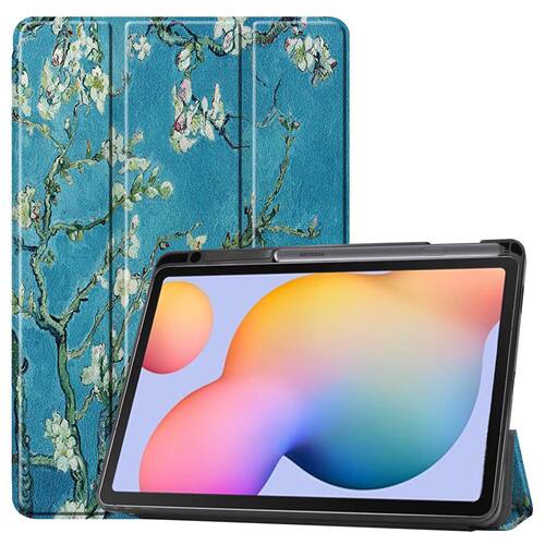 适用三星Tab S6 Lite 10.4 P620平板皮套 P615保护套TPU笔槽皮套