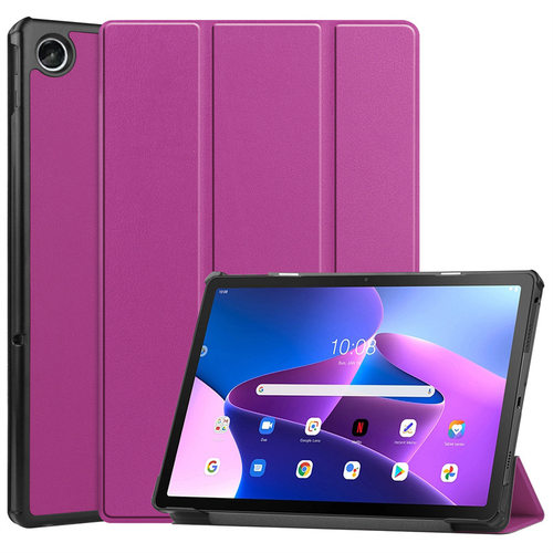适用联想Tab M10 Plus 3rd三折平板皮套M10 2022翻盖休眠保护套