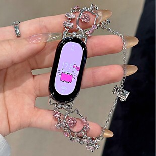 适用华为GT5/4女款手表watch3/2pro表带FIT3华子小米8/9pro手环