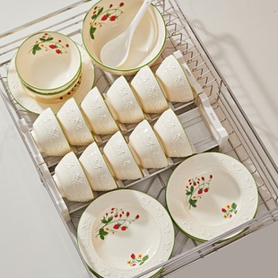 2026年新款碗碟套装家用景德镇陶瓷官方旗舰店正品乔迁之喜入宅碗