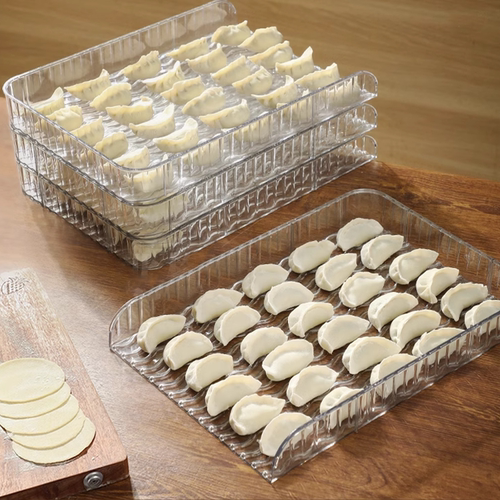 长方形饺子盖帘家用饺子放置盘