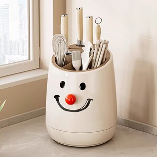 新款厨房多功能置物架刀架台面收纳架子菜刀架筷子刀具收纳架一体