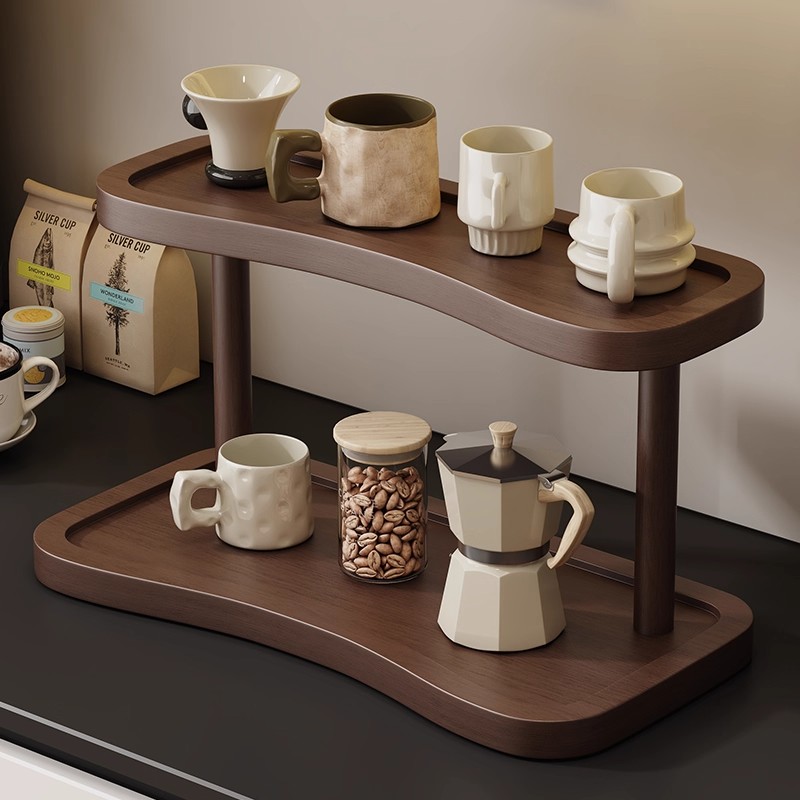 高级感轻奢高颜值杯架水槽沥水袋