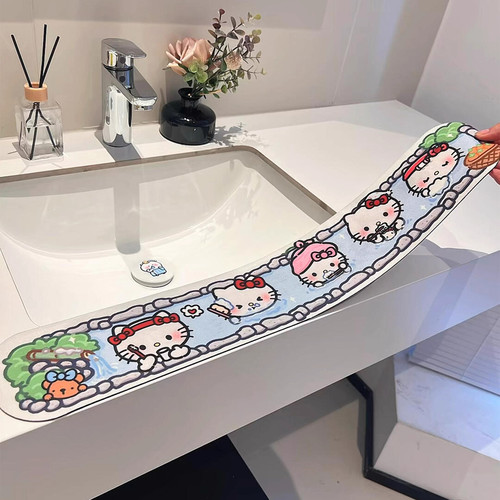 哈喽kt水龙头沥水垫软硅藻泥