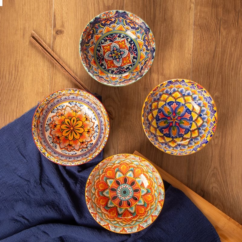 2025新款高颜值陶瓷面碗汤碗饭碗