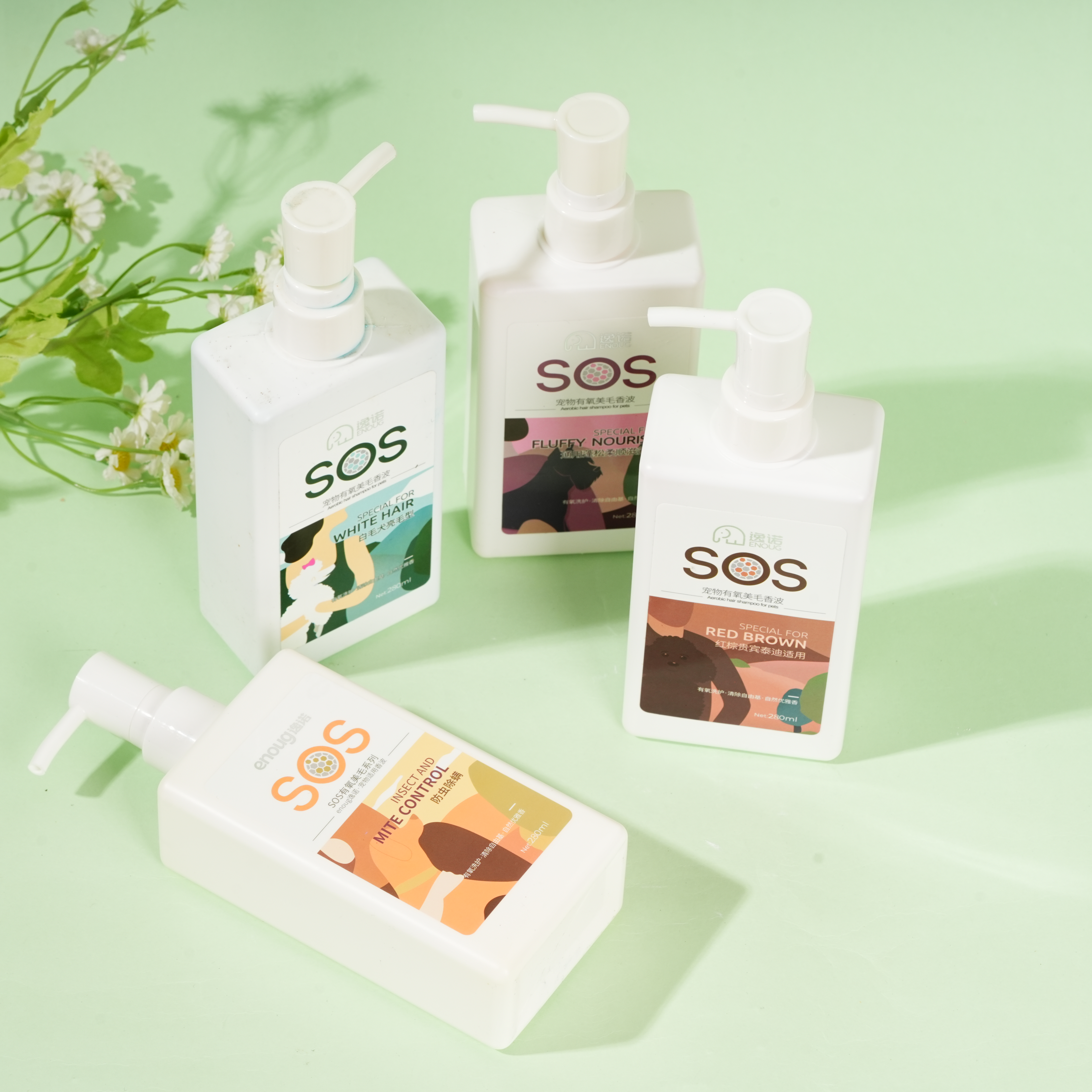 贵宾泰迪犬适用280ml有氧香波