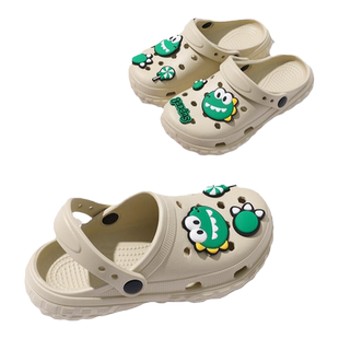 儿童洞洞鞋2026新款防滑eva踩屎感男孩沙滩鞋凉鞋女宝宝拖鞋夏季