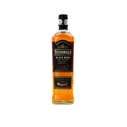 百世醇黑标爱尔兰威士忌700ml英国原装进口洋酒蒸馏酒BUSHMILLS