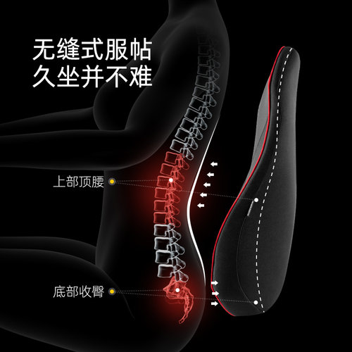 汽腰靠护腰靠垫座椅腰枕用记忆腰垫靠枕夏季透气载靠背垫