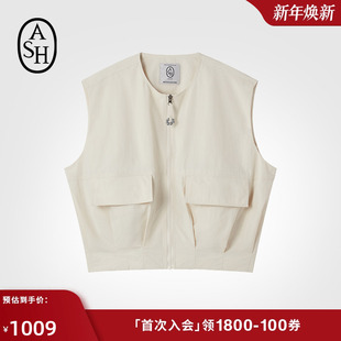 ASH SATURNO休闲背心工装 2025春夏新款 马甲 NESPRESSO联名款