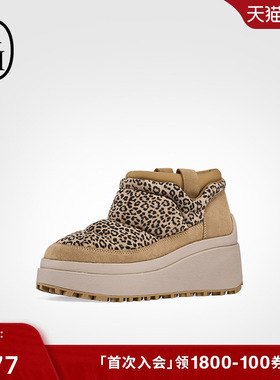 ASH女靴2025秋冬新款ONYX休闲时尚雪地靴女圆头厚底增高短靴