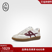 秋季 SUNSET单鞋 女平底板鞋 ASH男女同款 百搭做旧复古薄底德训鞋