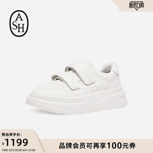 INGENUE魔术贴厚底小白鞋 2026春夏新款 ASH女鞋 板鞋 线上臻享