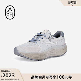休闲鞋 ASH女鞋 厚底增高时尚 ELI运动舒适女圆头老爹鞋 2026春夏新款