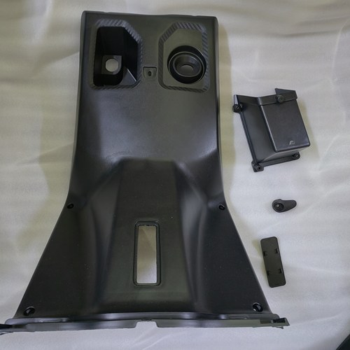 九羊奇石大牛N7电动车PP件工具箱整套电摩工具箱脚踏板黑胶件