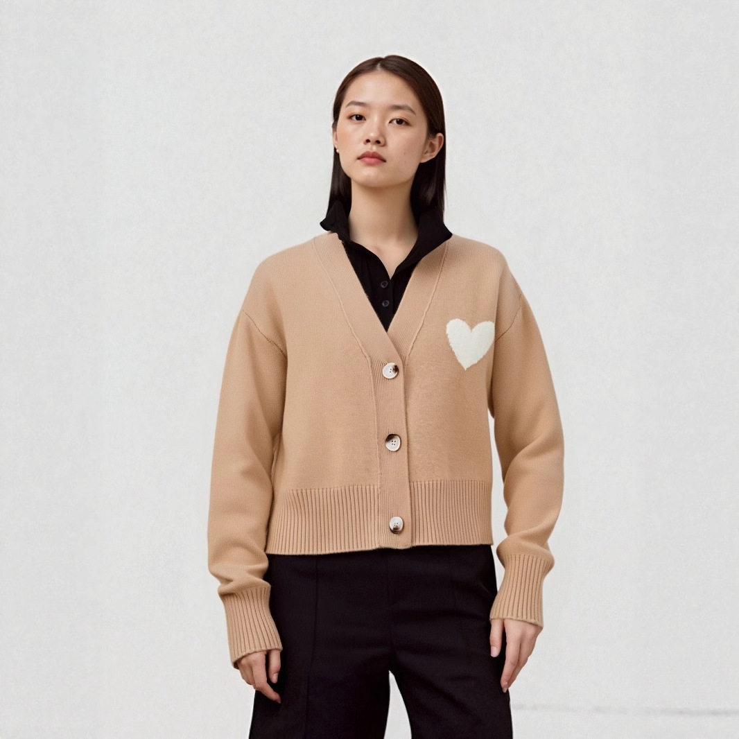 2025秋冬马卡龙色系爱心提花女款宽松针织羊毛衫HT40321,女装/女士精品,毛针织衫,淘宝优惠券,粉丝福利购,淘宝优惠卷
