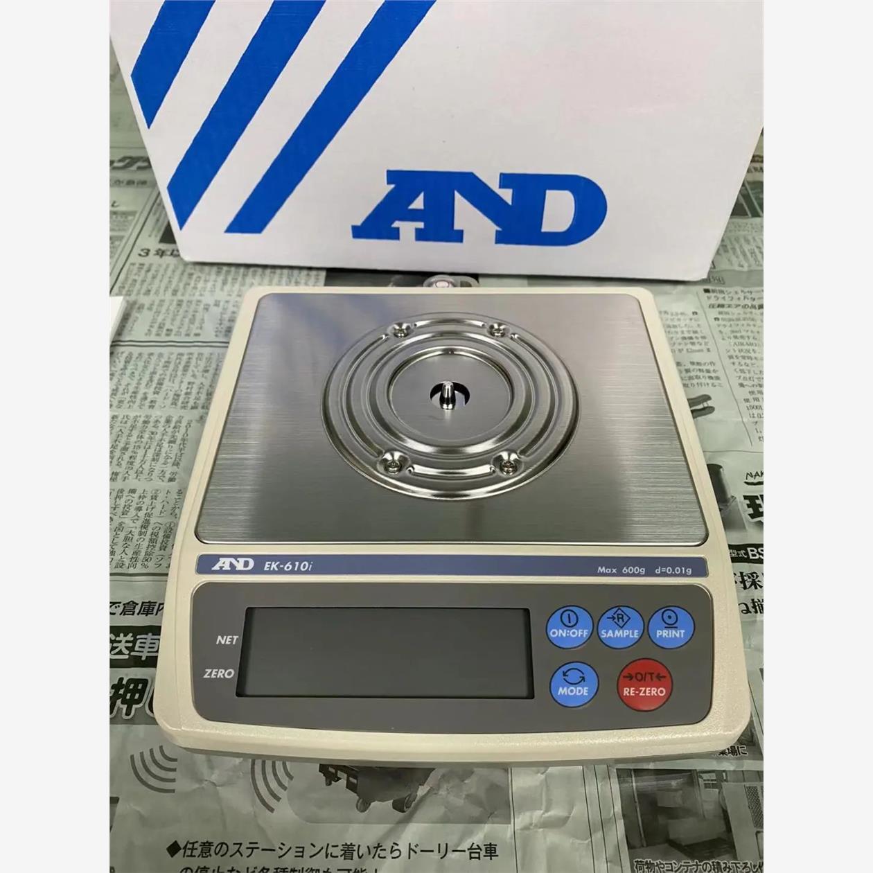 日本AND爱安德 电子秤 EK-610i   江崎有售