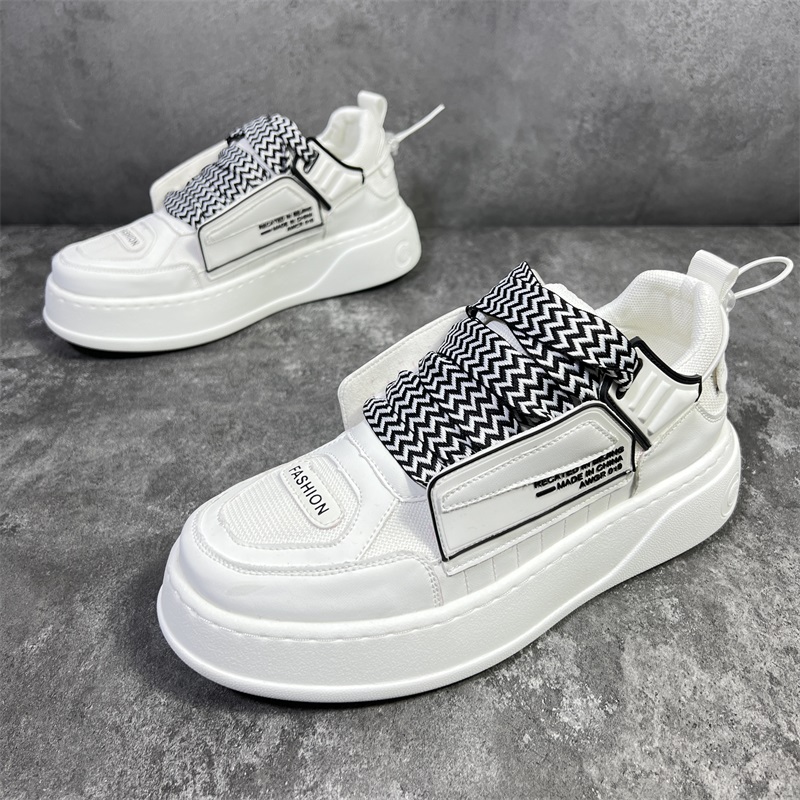 春夏新款鞋子男款潮牌厚底增高