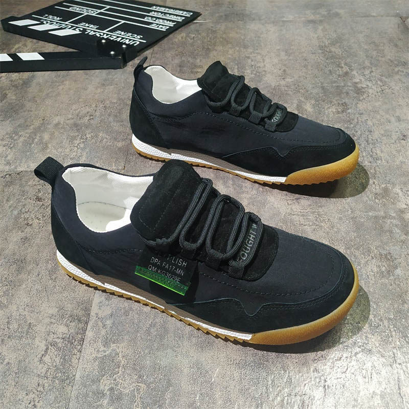 真皮小丑鞋男新款网红同款社会精神小伙鞋子休闲男士网红爆款男鞋