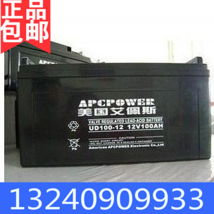 美国艾佩斯UD100-12 12V100AH65AH38AH24AH17AH免维护UPS直流屏用