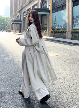 2026新款春季长款风衣2D009-2592P175控258